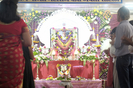 Zpívání bhadžanů u příležitosti výročí narození Šrí Randžita Mahárádže (leden 2016).